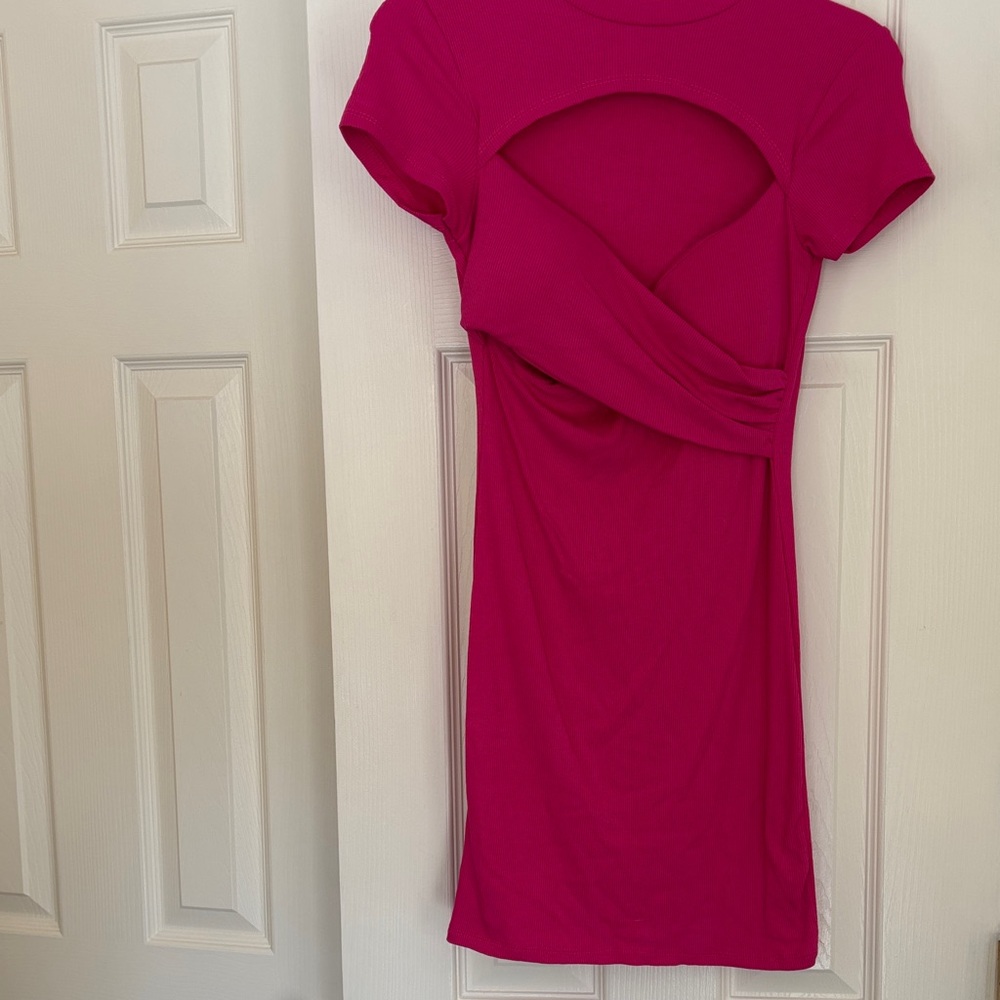 Pink Women's Dress made in Italy no brand name